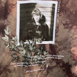 COPY - Official Taylor swift sweatshirt- ivy lyrics from evermore album